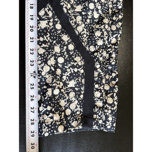Free People Cargo Pants Small Black Floral Love You Back Utility Emo Grunge Boho - Picture 12 of 12